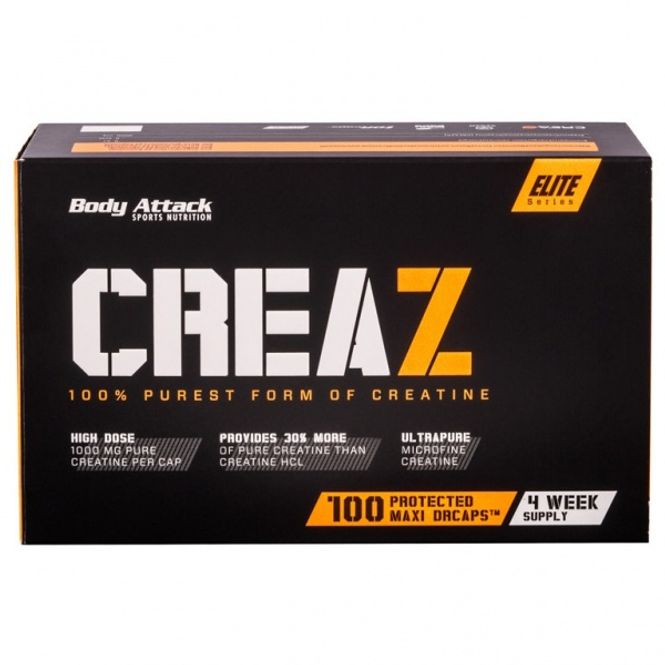 Hovedbilde Body Attack CREAZ 100 kapsler