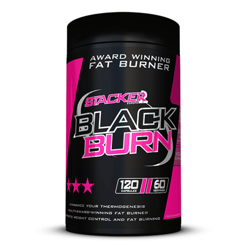 Stacker2 Black Burn 120 kapsler