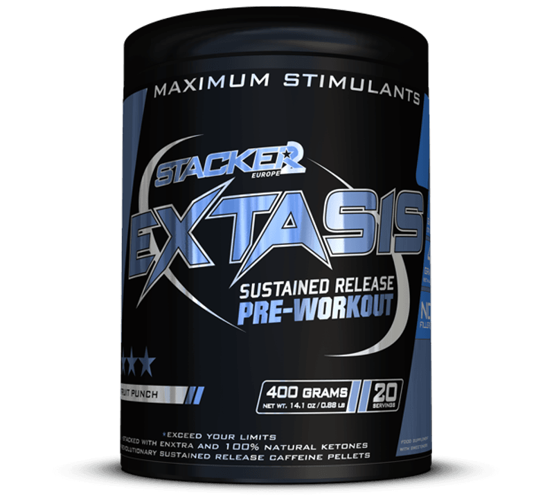 Stacker2 Extasis 400g PWO Fruit Punch