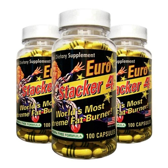 Hovedbilde Stacker2 Stacker4 Fatburner 100 kapsler - TA 3 BETAL FOR 2