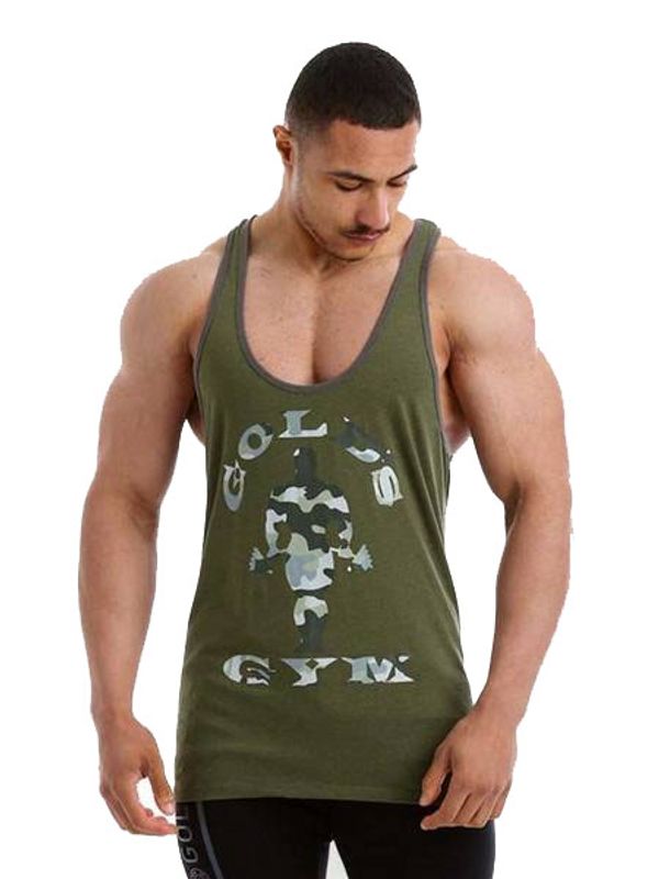Gold's Gym Contrast Stringer 