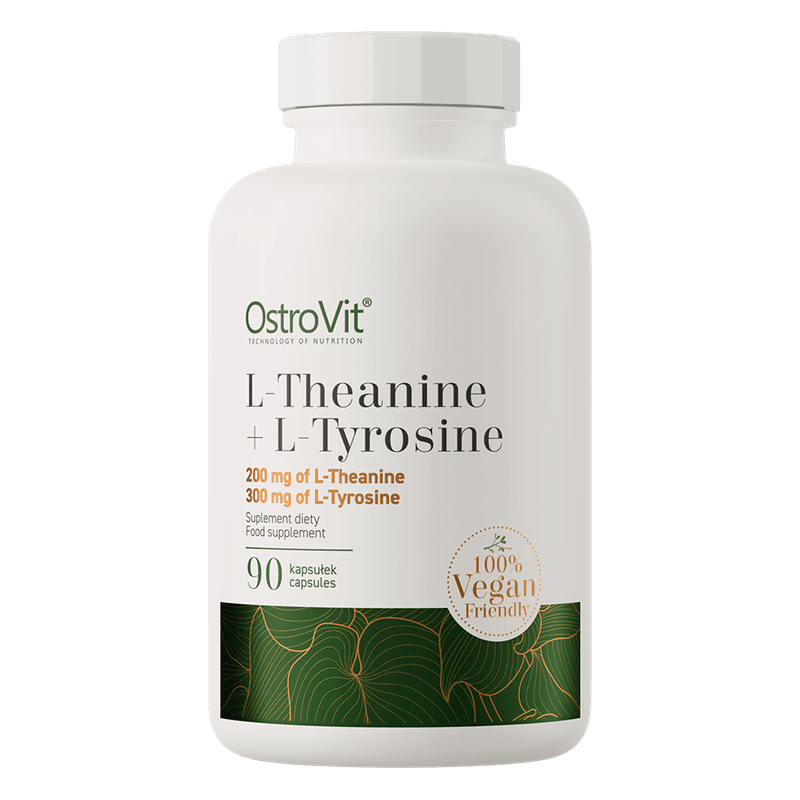 OstroVit L-Theanine + L-Tyrosine 90 Kapsler