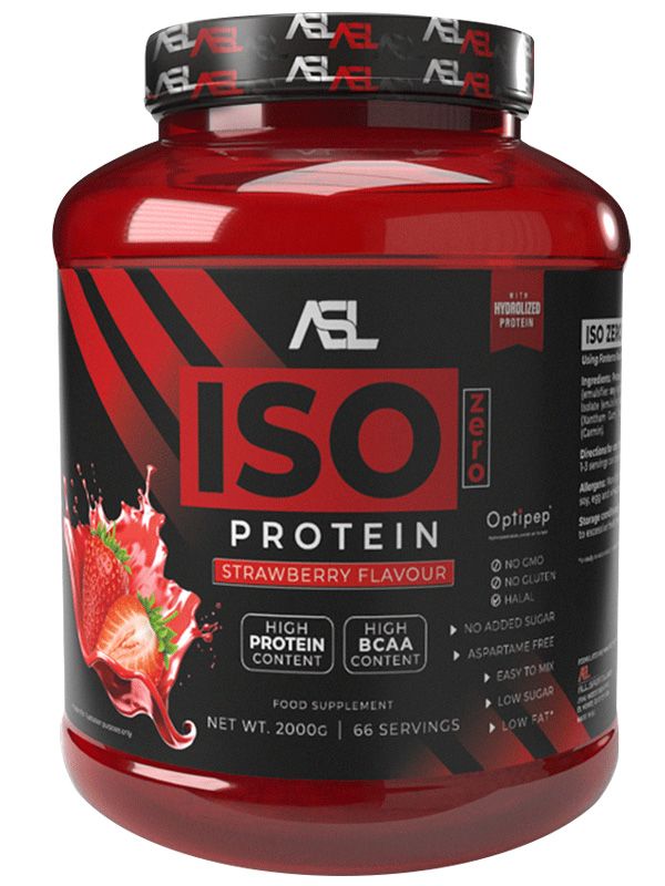 ASL Whey ISO Zero Protein Strawberry 2kg