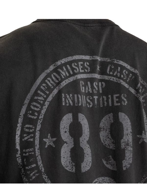 Gasp 89 Original Tee - Washed Black