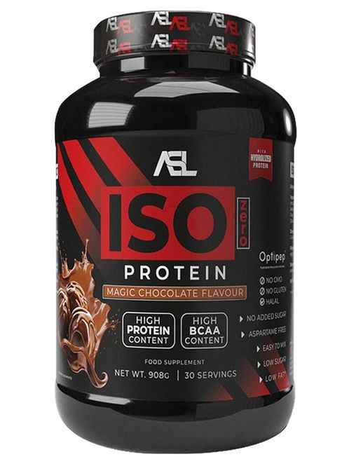 Hovedbilde ASL Whey ISO Zero Protein Magic Chocolate 908g