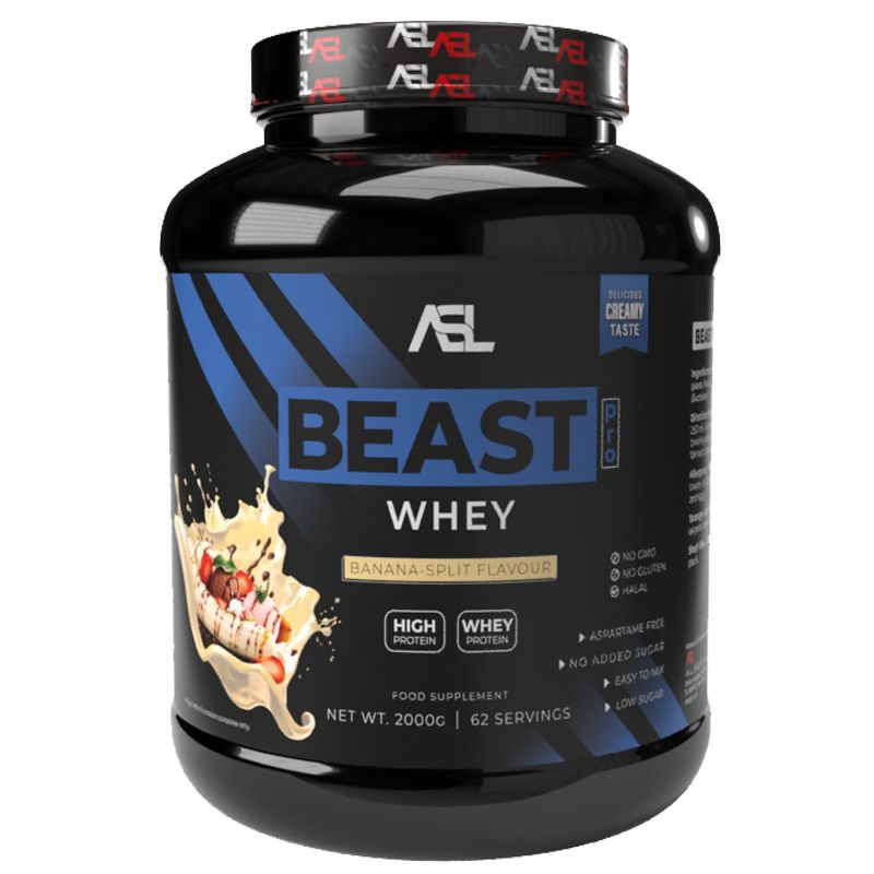 ASL BEAST Whey Banana Split 2 kg