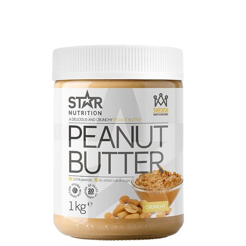 Star Nutrition Smooth Peanut Butter 1 kg